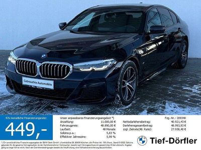 Gebraucht BMW 530 M Sport 286 PS (210 kW) 2020 Schwarz Limousine