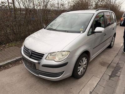 Gebraucht VW Touran Conceptline 105 PS (77 kW) 2007 Silber Van / Kleinbus