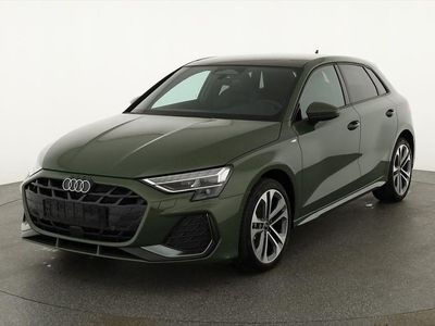 Neu Audi A3 S-Line 150 PS (110 kW) 2026 Distrikt grün metallic Limousine