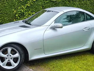 Gebraucht Mercedes SLK200 163 PS (119 kW) 2004 Silber Cabrio