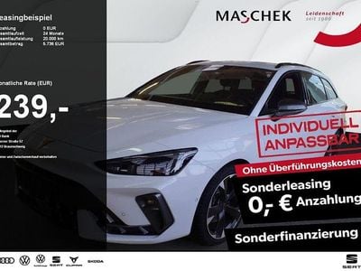 Gebraucht Cupra Leon 150 PS (110 kW) 2025 Glacial weiss metallic Kombi