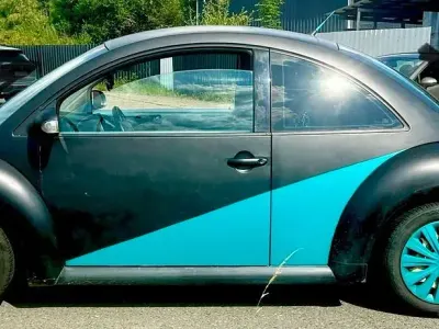 Gebraucht VW New Beetle 102 PS (75 kW) 2003 Schwarz Kleinwagen