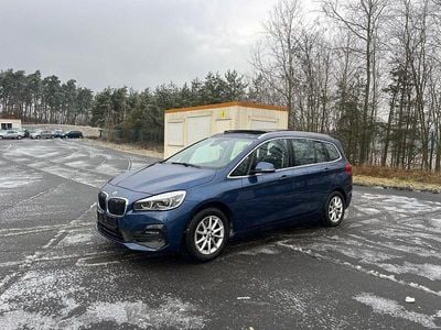Blau Gebraucht 2021 BMW 218 Gran Tourer Advantage Van / Kleinbus | 11.900 € (Superpreis)