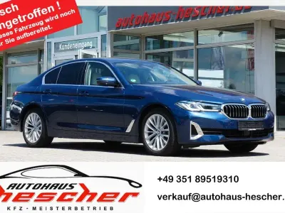 Gebraucht BMW 520 Luxury Line 190 PS (139 kW) 2022 Blau Limousine