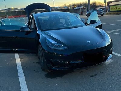 gebraucht Tesla Model 3 Long Range Schwarz 2023