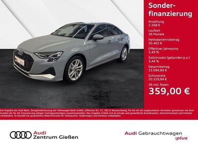 Gebraucht Audi A3 Advanced Plus 116 PS (85 kW) 2025 Pfeilgrau perleffekt Limousine