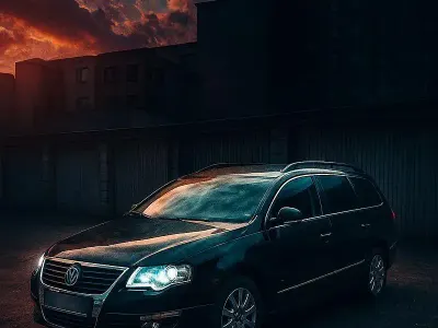 Gebraucht VW Passat Trendline 170 PS (125 kW) 2009 Schwarz Kombi