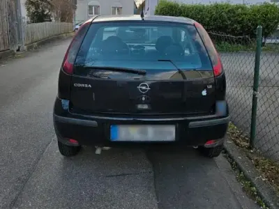 Gebraucht Opel Corsa 75 PS (55 kW) 2003 Schwarz Kleinwagen