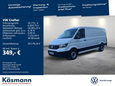 Usata VW Crafter 140 CV (102 kW) 2022 Bianco Furgone