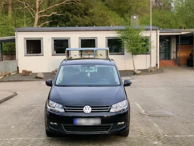 Gebraucht VW Sharan 150 PS (110 kW) 2018 Schwarz Van / Kleinbus