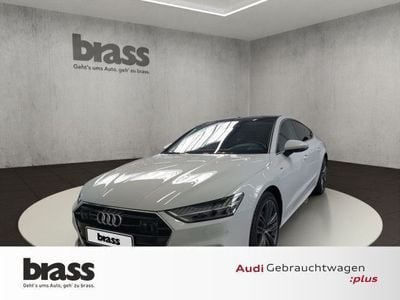 Gebraucht Audi A7 Sportback Ambiente 204 PS (150 kW) 2023 Gletscherweiß metallic Kleinwagen