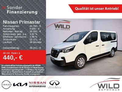 Neu Nissan Primastar N-Connecta 150 PS (110 kW) 2026 Weiß Van / Kleinbus