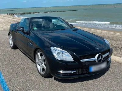 Gebraucht Mercedes SLK200 184 PS (135 kW) 2011 Schwarz Cabrio