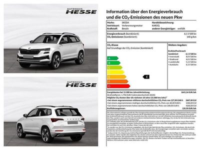 Neu Skoda Karoq 150 PS (110 kW) 2026 Weiß SUV
