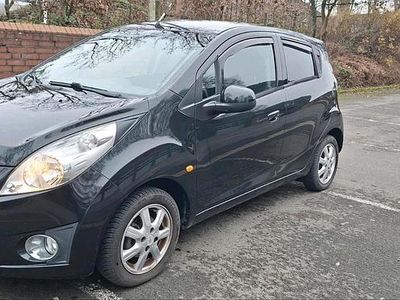 Gebraucht Chevrolet Spark LS 69 PS (50 kW) 2011 Schwarz Kleinwagen