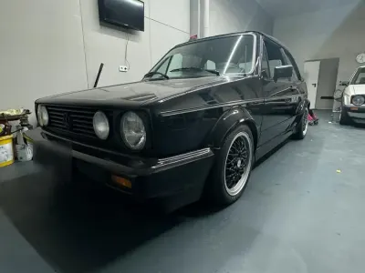 Gebraucht VW Golf Cabriolet Sportline 98 PS (72 kW) 1990 Schwarz Cabrio