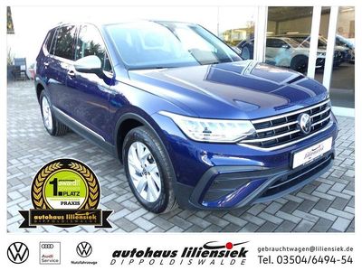 Blau Gebraucht 2022 VW Tiguan Allspace Life SUV | 29.890 € (Fairer Preis)