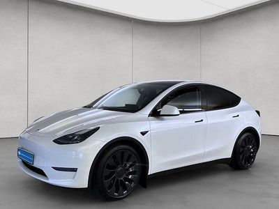 Gebraucht Tesla Model Y Performance 392 kW (534 PS) 2022 Weiß SUV