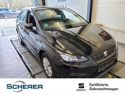 Gebraucht Seat Ibiza Style 110 PS (80 kW) 2023 Midnight schwarz metallic (metallic) Kleinwagen