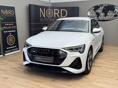 Gebraucht Audi e-tron S-Line 230 kW (313 PS) 2022 Gletscherweiß metallic (metallic) SUV