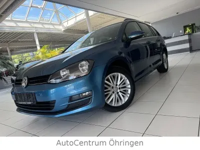 Gebraucht VW Golf VII Comfortline 122 PS (89 kW) 2013 Blau Kombi