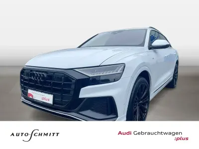 Gebraucht Audi Q8 Ambiente 286 PS (210 kW) 2022 Gletscherweiß metallic SUV