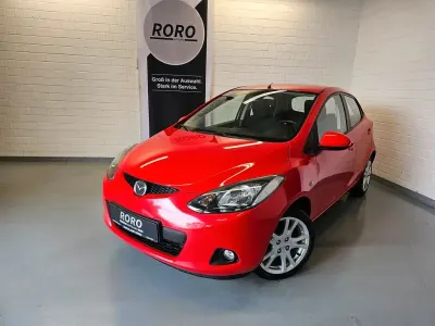 Gebraucht Mazda 2 86 PS (63 kW) 2008 Rot Kleinwagen