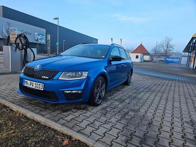 Gebraucht Skoda Octavia vRS 184 PS (135 kW) 2016 Blau Kombi