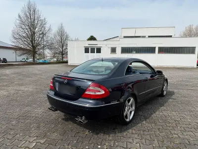 Brugt Mercedes CLK320 AMG 218 HK (160 kW) 2003 Blå Coupe