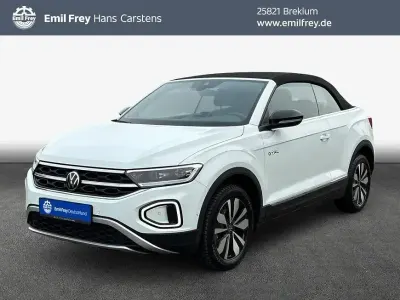 Gebraucht VW T-Roc Cabriolet Goal 116 PS (85 kW) 2025 Weiß Cabrio