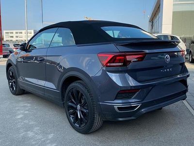 Gebraucht VW T-Roc Cabriolet R-line 150 PS (110 kW) 2020 Grau Cabrio