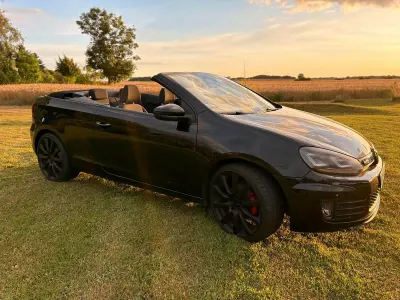 Gebraucht VW Golf Cabriolet 105 PS (77 kW) 2013 Schwarz Cabrio