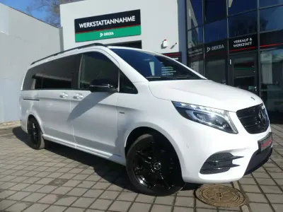 Gebraucht Mercedes V250 AMG 190 PS (139 kW) 2019 Bergkristallweiß metallic Van / Kleinbus