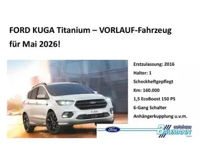 Używany Ford Kuga Titanium 150 KM (110 kW) 2016 Biały SUV