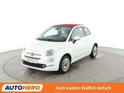 Gebraucht Fiat 500C Lounge 69 PS (50 kW) 2019 Weiß Cabrio