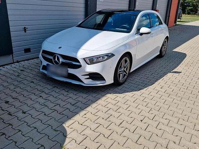 Gebraucht Mercedes A200 AMG line 163 PS (119 kW) 2020 Weiß Kleinwagen