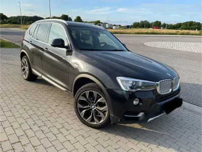 Käytetty BMW X3 xLine 190 HP (139 kW) 2015 Musta Katumaasturi