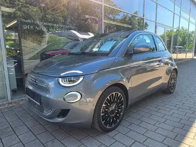 Gebraucht Fiat 500e La Prima 86 kW (118 PS) 2021 Mineralgrau Cabrio