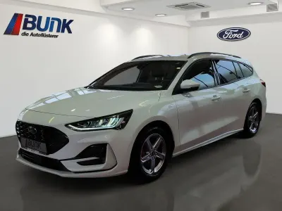 Gebraucht Ford Focus ST-Line 125 PS (91 kW) 2025 Frozen white (pn3gz) Kombi