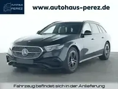 Gebraucht Mercedes E300 AMG Line Premium Plus 204 PS (150 kW) 2025 Schwarz Kombi