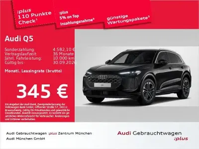 Gebraucht Audi Q5 204 PS (150 kW) 2025 Mythosschwarz metallic SUV