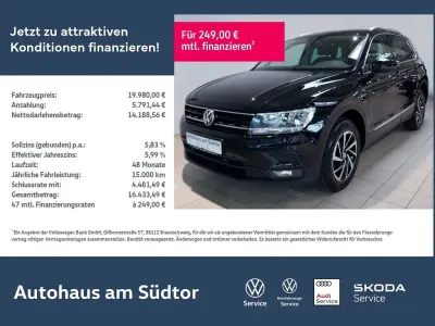 Gebraucht VW Tiguan Join 150 PS (110 kW) 2018 Schwarz SUV