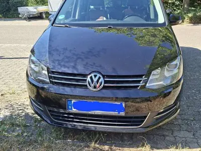 Gebraucht VW Sharan Trendline 170 PS (125 kW) 2012 Schwarz Van / Kleinbus