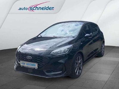 Gebraucht Ford Fiesta ST-Line 125 PS (91 kW) 2023 Obsidianschwarz metallic (metallic) Kleinwagen
