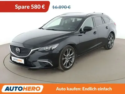 Usata Mazda 6 Sports-Line 192 CV (141 kW) 2016 Nero Station wagon