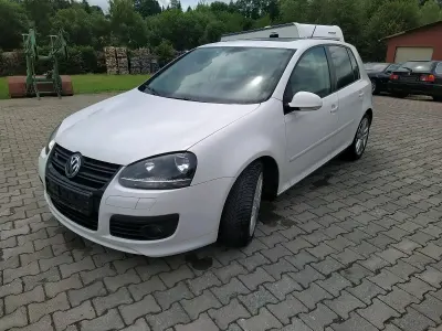 Gebraucht VW Golf VI GT 122 PS (89 kW) 2008 Weiß Kleinwagen