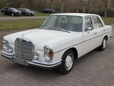 Brugt Mercedes S280 200 HK (147 kW) 1971 Hvid Sedan