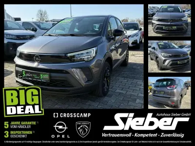 Gebraucht Opel Crossland X Edition 110 PS (80 kW) 2022 Vulkan grau SUV