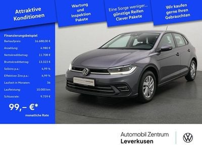 Schwarz Gebraucht 2022 VW Polo Style Limousine | 16.688 € (Guter Preis)