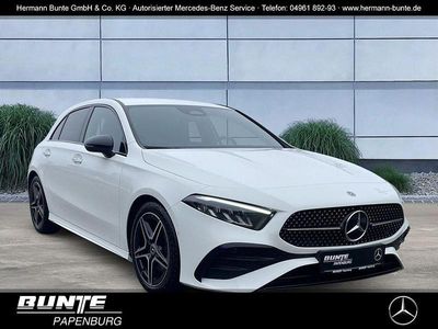 Gebraucht Mercedes A180 AMG 136 PS (100 kW) 2023 Polarweiß (weiß) Limousine